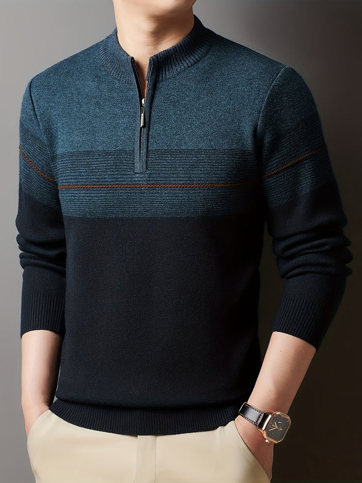 Oscar | Zip-Neck Trui