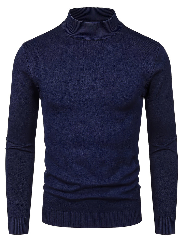 Russell | Verfijnde Mock-Neck Trui