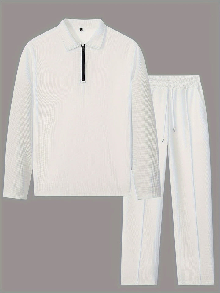 Oliver | Ontspannen Textuur Twee-Piece Set