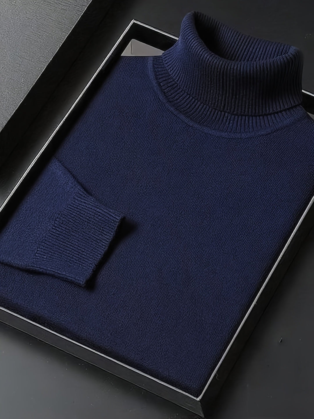 Dominic | Verfijnde Hoge Hals Turtleneck