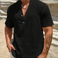 Preston | Ontspannen Henley Shirt