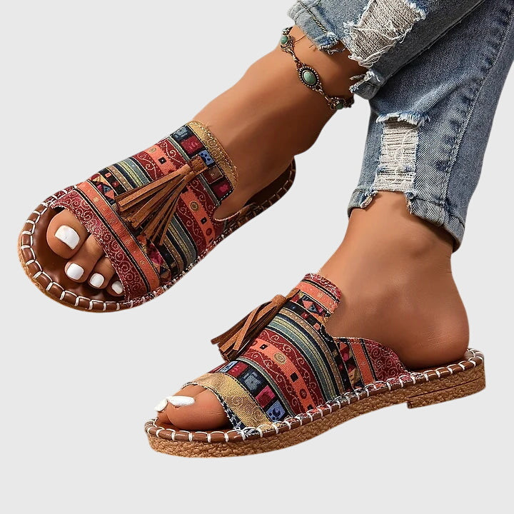 Claire | Stijlvolle Gekleurde Orthopedische Sandalen