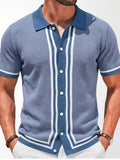Douglas | Gestreepte Korte Mouwen Shirt
