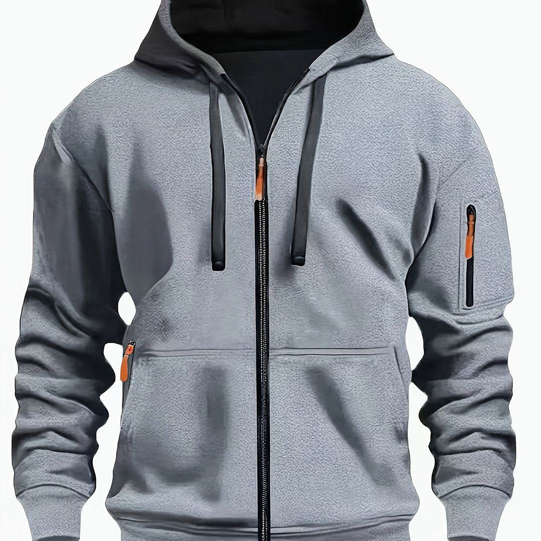 Griffin | Alledaagse Zip-Up Hoodie