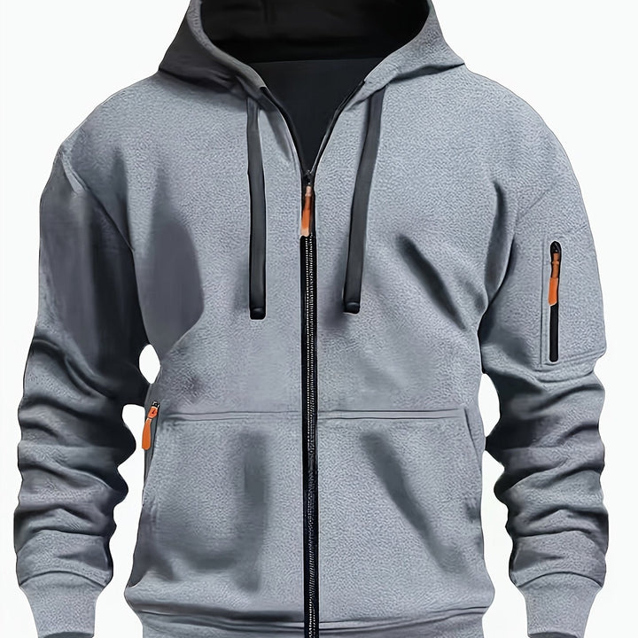 Griffin | Alledaagse Zip-Up Hoodie