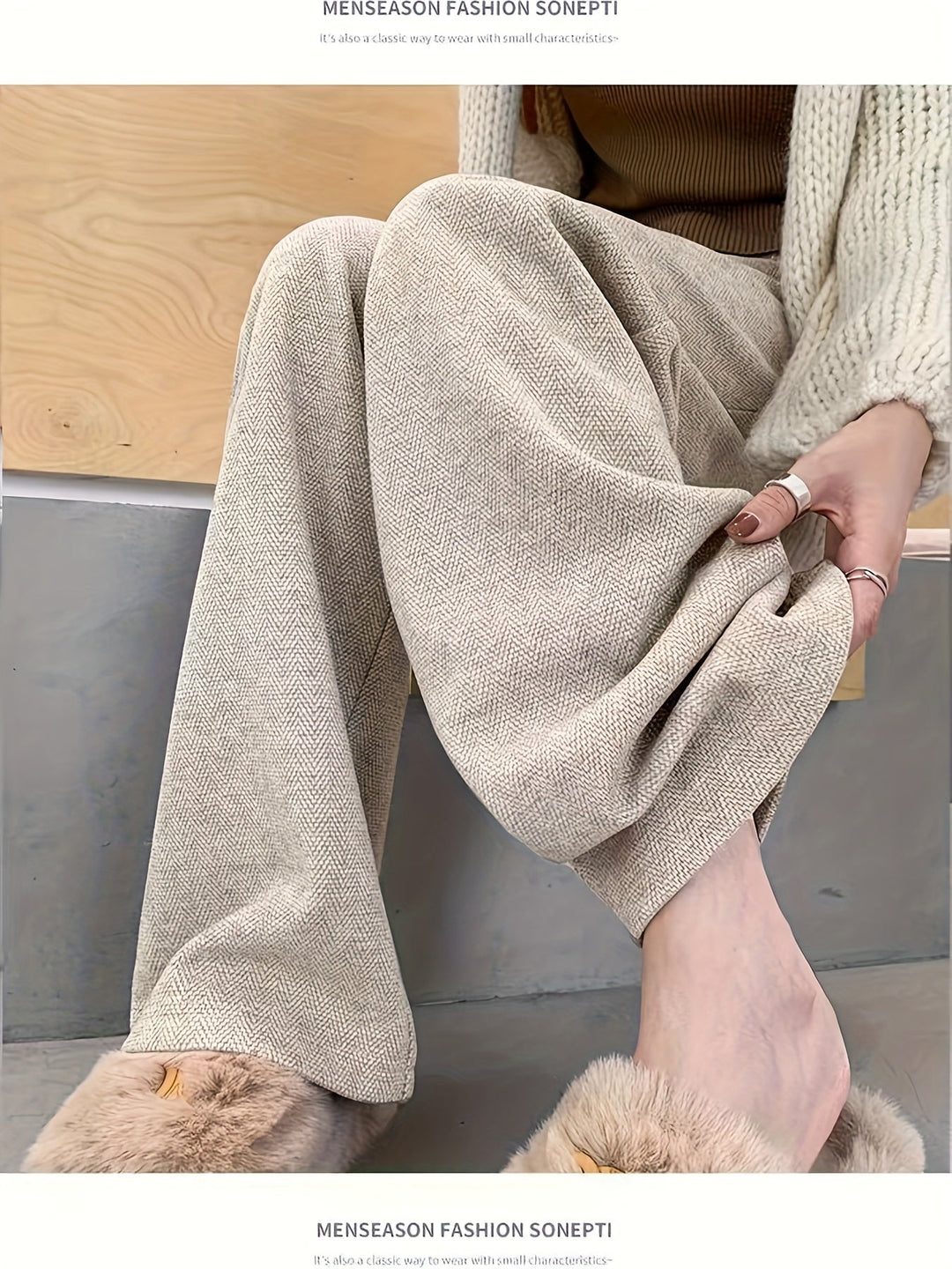 Clementine | Hoge Taille Wijde Pantalon