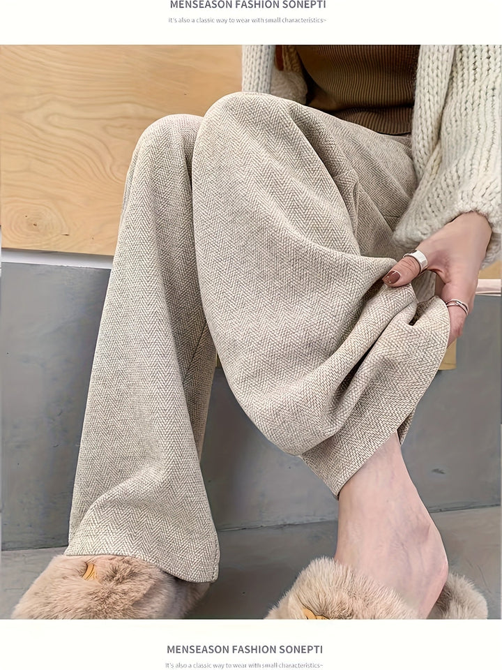 Clementine | Hoge Taille Wijde Pantalon