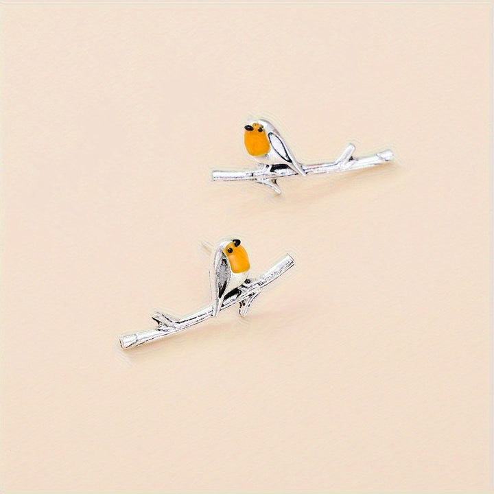 Karen | Elegante Minimalistische Vogel Oorbellen