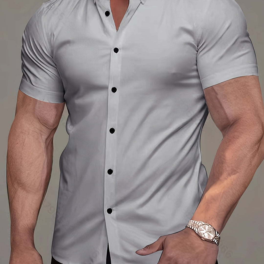 Weston | Verfijnde Korte Mouwen Shirt
