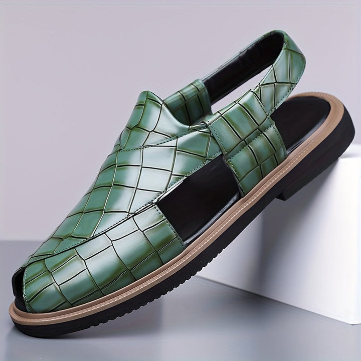 Malcolm | Geweven-Stijl Comfort Sandalen