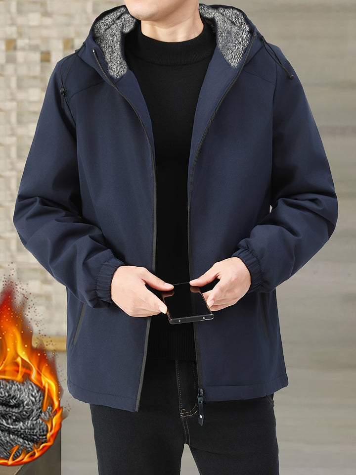 Victor | Gezellige Fleece-gevoerde Hoodie