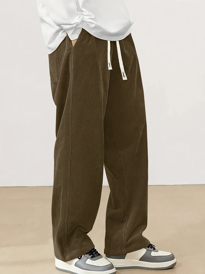Reid | Relaxed Rechte-Pijpen Broek