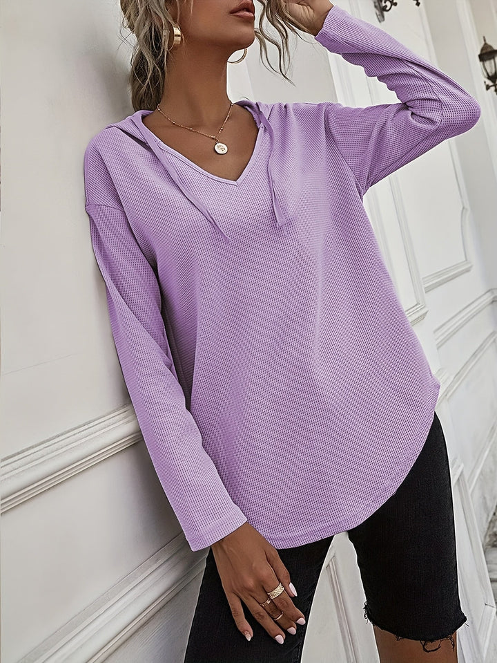 Kendra | Ontspannen V-Hals Hoodie