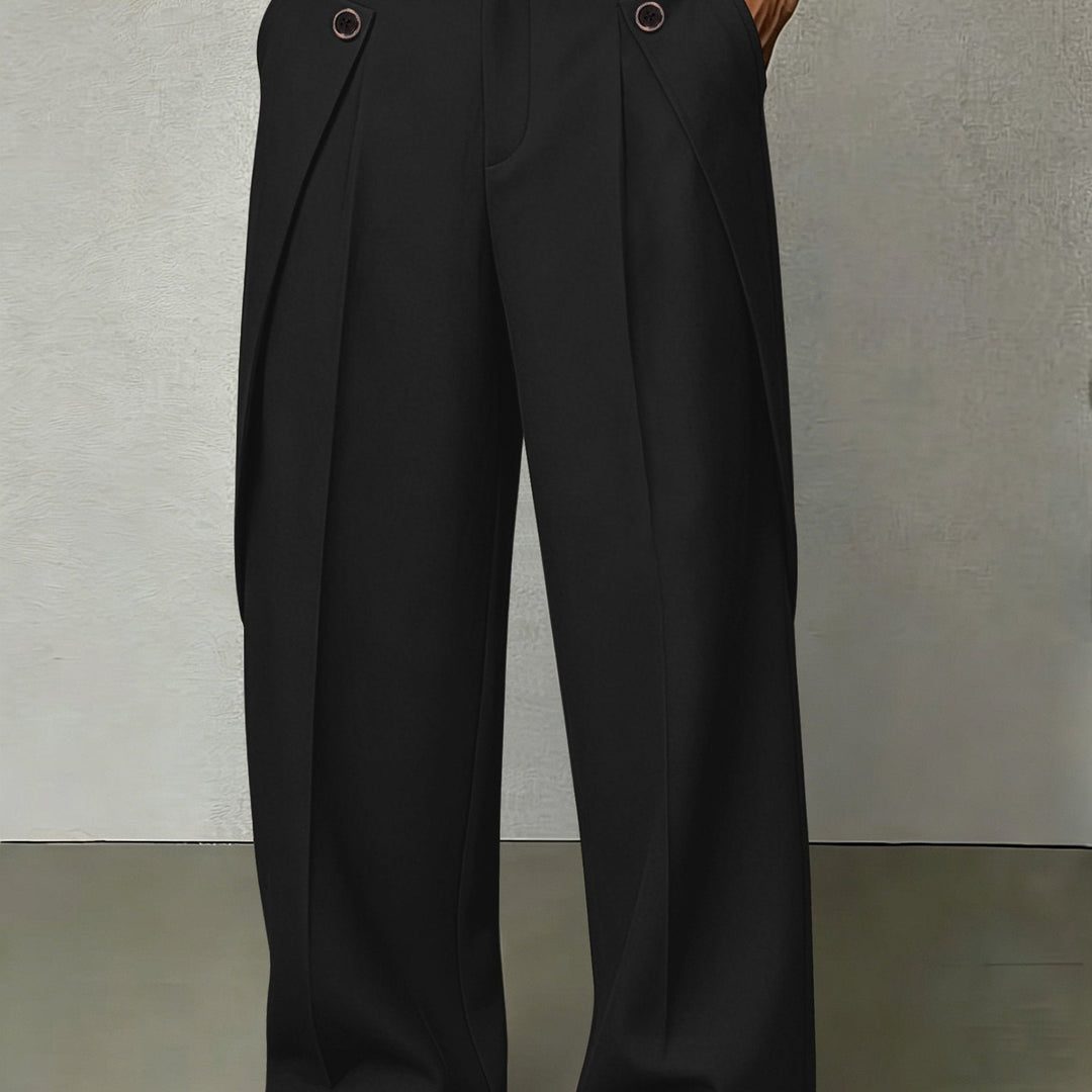 Hudson | Geplooide Wijde Pantalon