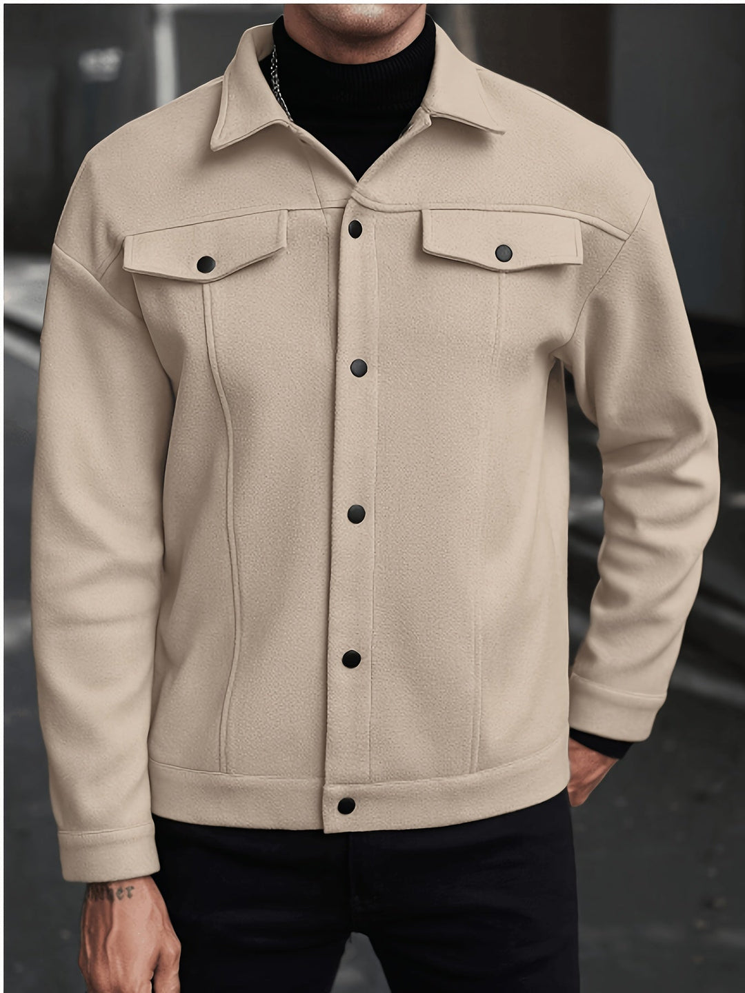 Hugh | Verfijnde Utility Jacket