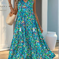 Delia | Vloeiende Bohemian Maxi Jurk