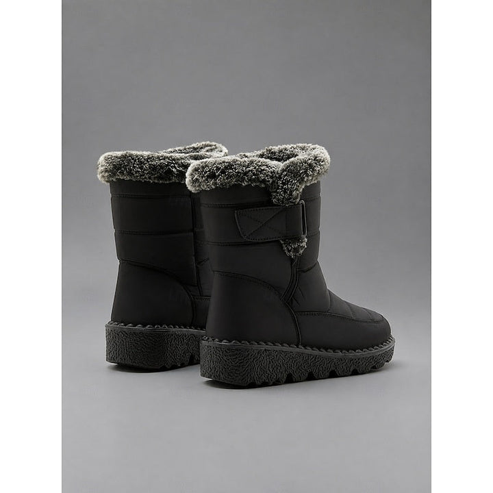 Greta | Gezellige Winter Snowboots met Bontafwerking