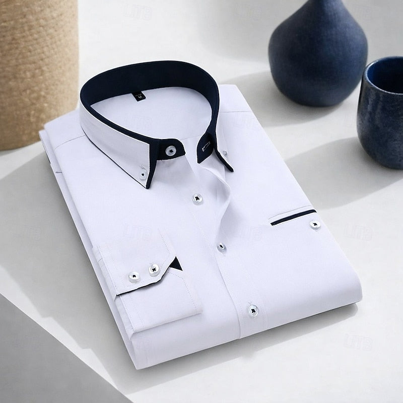 Declan | Verfijnde Button-Down Overhemd