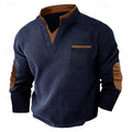Russell | Textured Waffle Henley Shirt