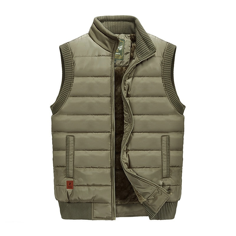 Baxter | Gequilt Gilet met Staande Kraag