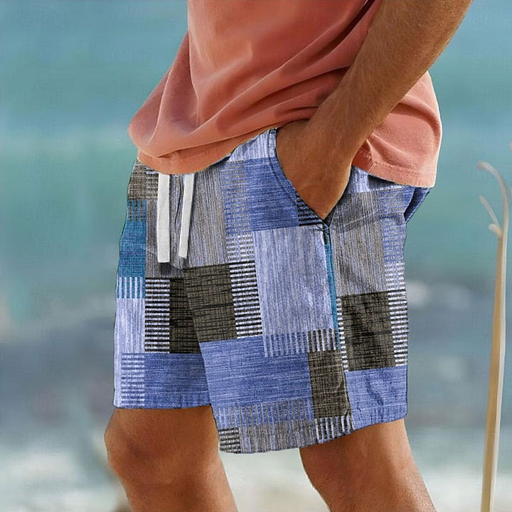 Dean | Patchwork Vakantie Zwemshorts