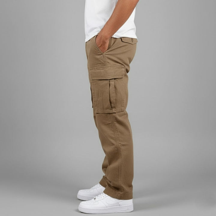 Spencer | Relaxed Fit Cargo Broek met Zijzakken