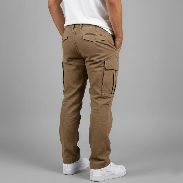 Spencer | Relaxed Fit Cargo Broek met Zijzakken