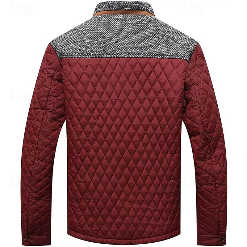 Hayes | Gequilt Jacket met Staande Kraag