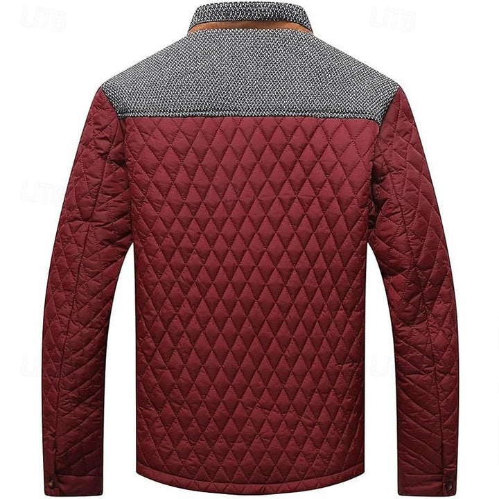 Hayes | Gequilt Jacket met Staande Kraag