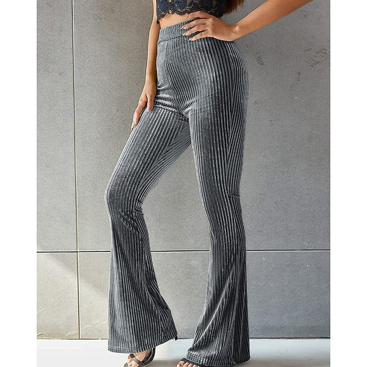 Sadie | Hoge Taille Uitlopende Broek