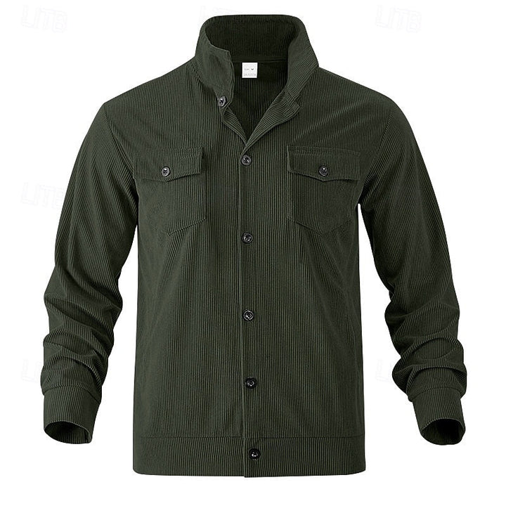 Maxwell | Geribbelde Utility Jacket
