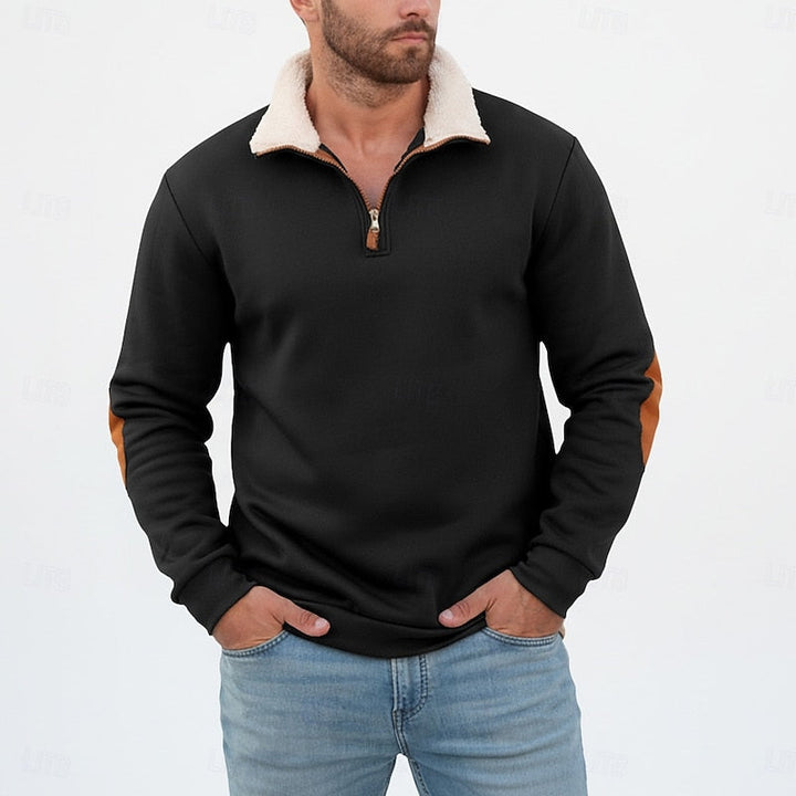 Sawyer | Staande Kraag Half-Zip Pullover