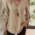 Ophelia | Relaxed V-Hals Blouse