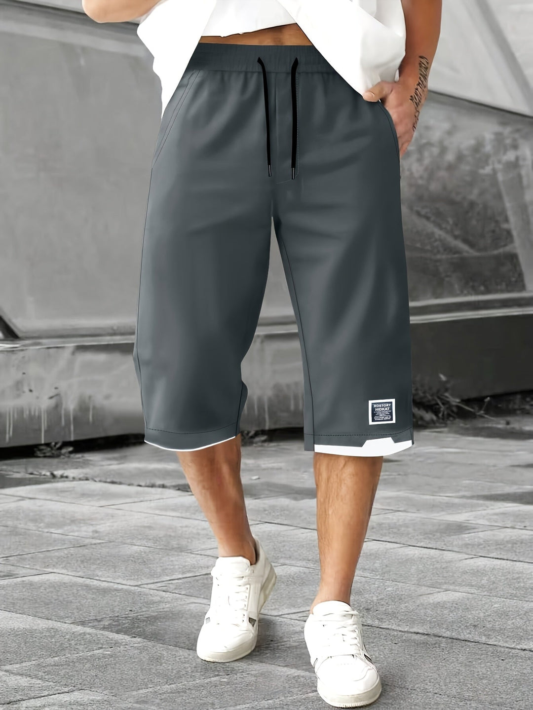Damon | Ontspannen Drawstring Shorts