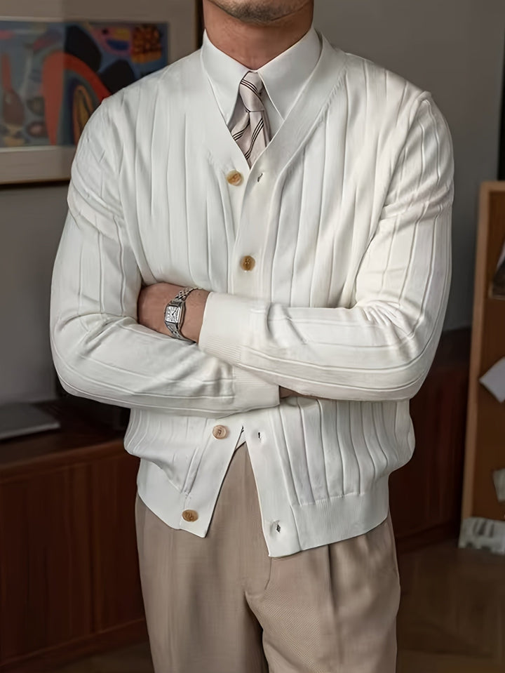Oliver | Klassieke Knopen-Cardigan