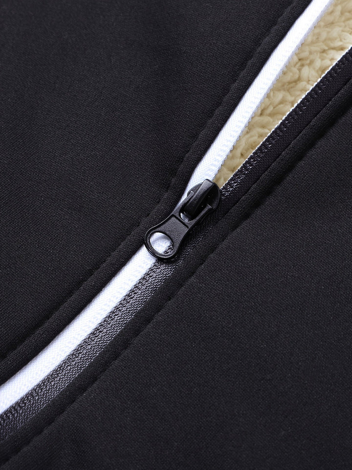 Russell | Gezellige Hooded Zip-Up Jas