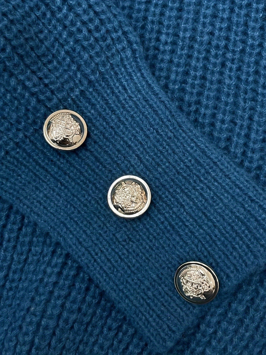 Deirdre | Knopenrand V-Hals Pullover
