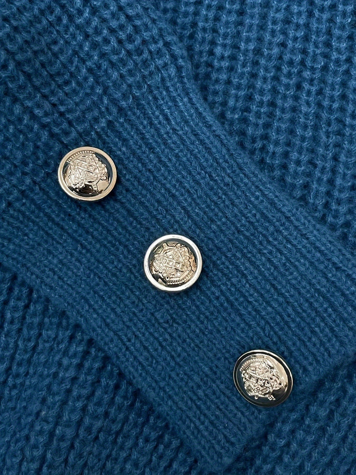 Deirdre | Knopenrand V-Hals Pullover