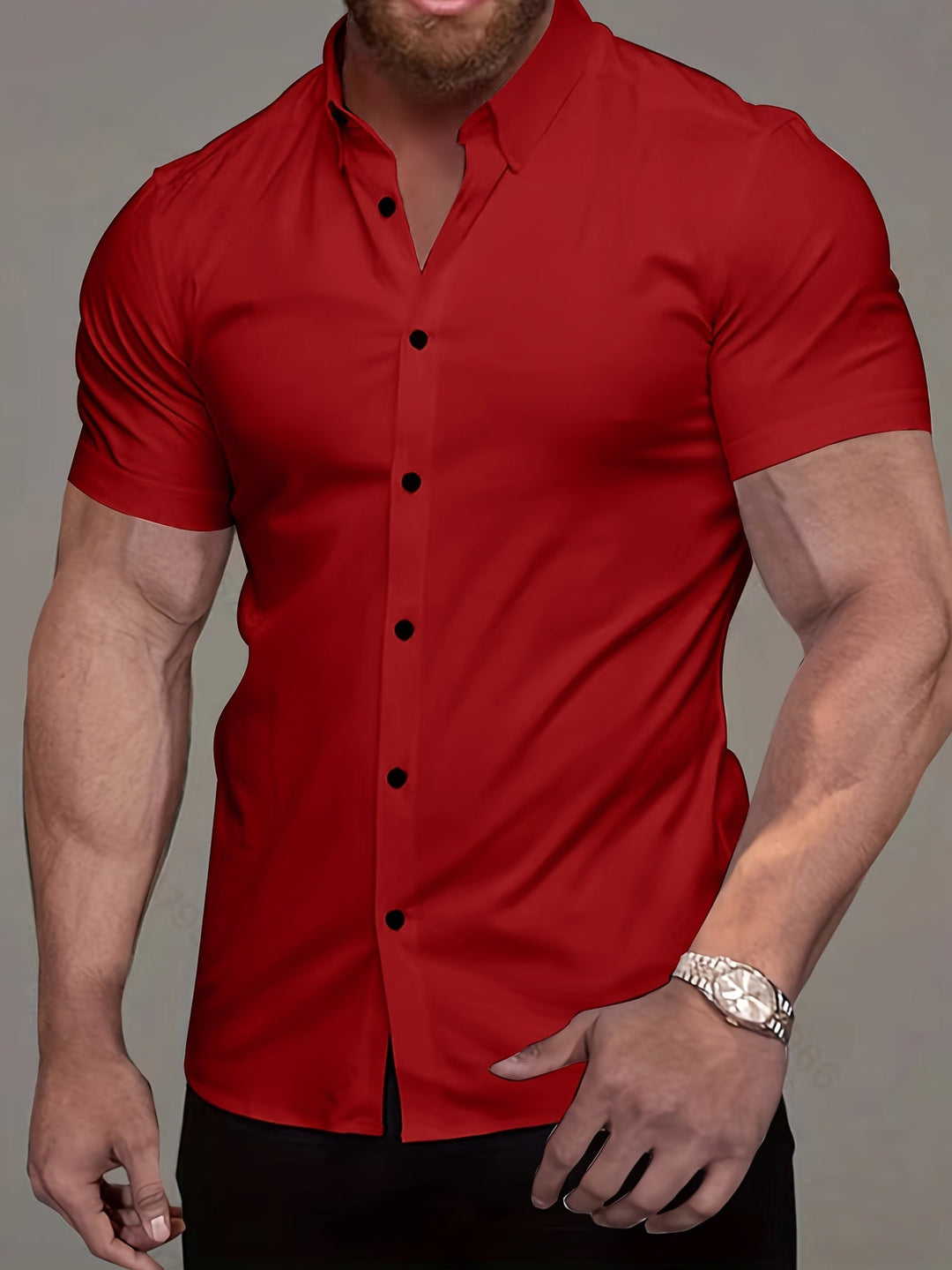 Weston | Verfijnde Korte Mouwen Shirt