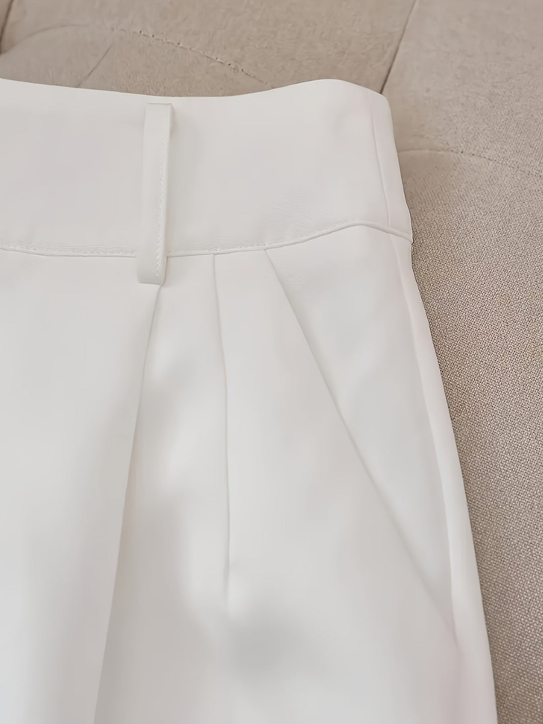 Blythe | Op maat gemaakte Hoge Taille Shorts met Riem