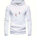 Garrison | Textured Hooded Pullover Hoodie