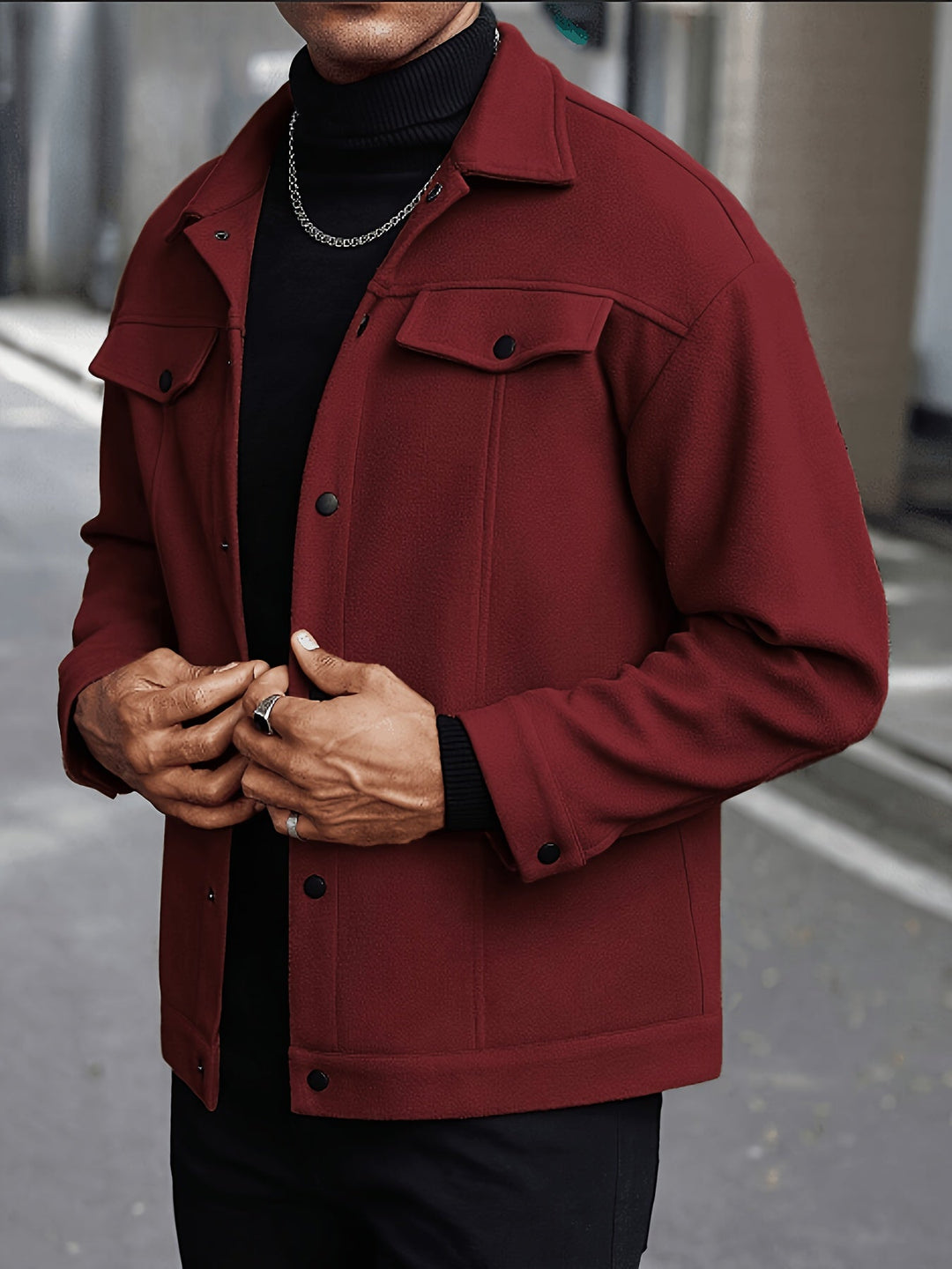 Hugh | Verfijnde Utility Jacket