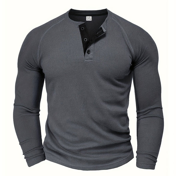 Graham | Klassieke Button Henley Shirt
