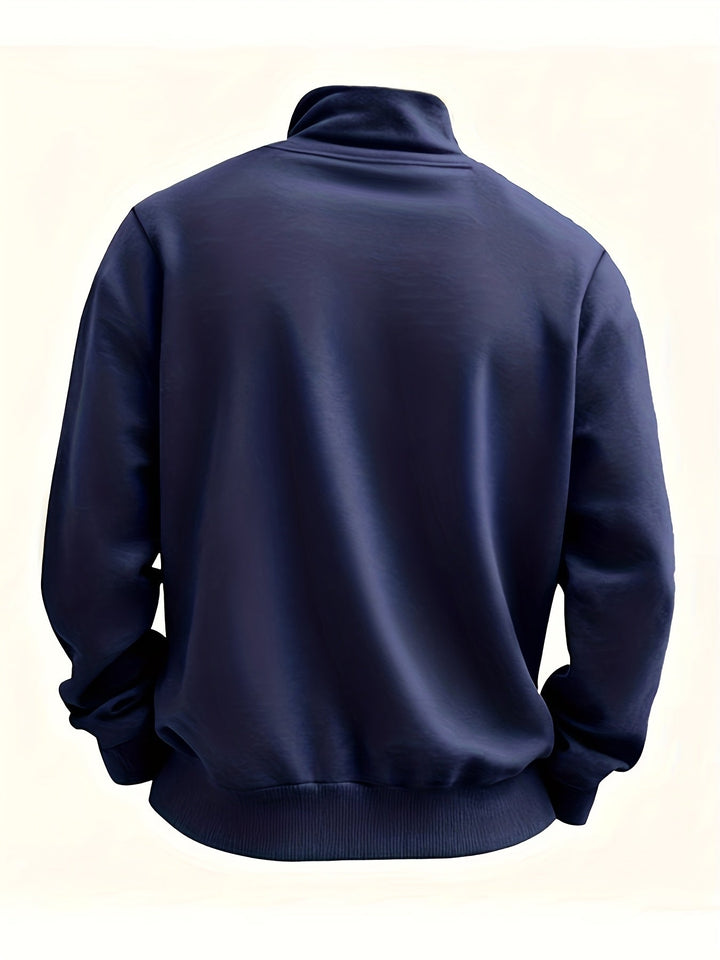 Emmett | Verfijnde Half-Zip Pullover
