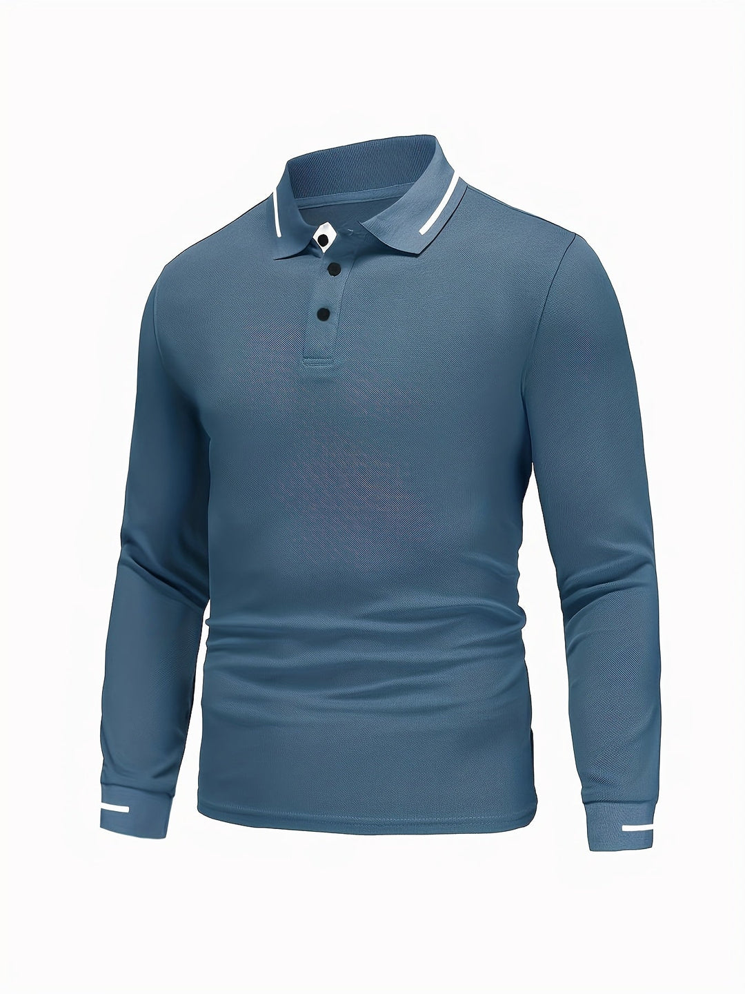 Dalton | Verfijnde Lange Mouwen Polo Shirt