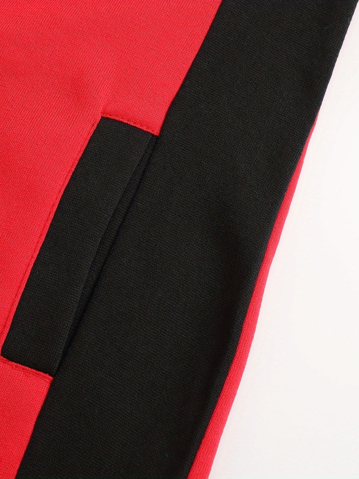 Bryce | Kleurblok Zip-Up Hoodie