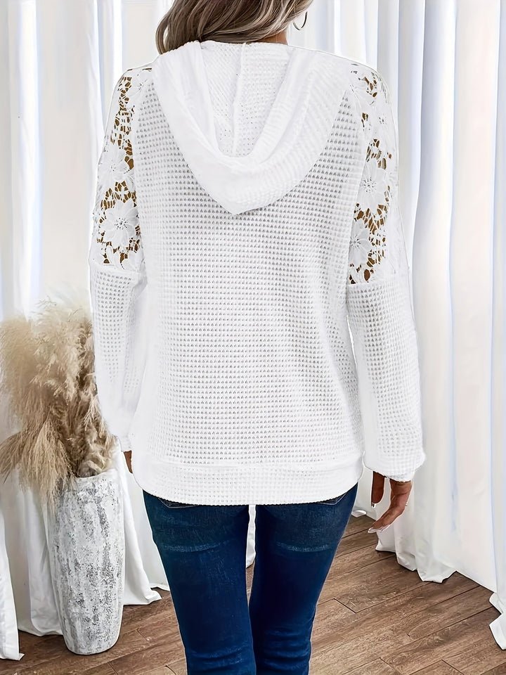Linnea | Bloemengeborde Hoody
