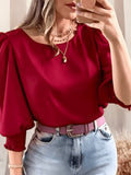 Ellen | Blouse met Pofmouwen
