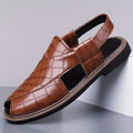 Malcolm | Geweven-Stijl Comfort Sandalen