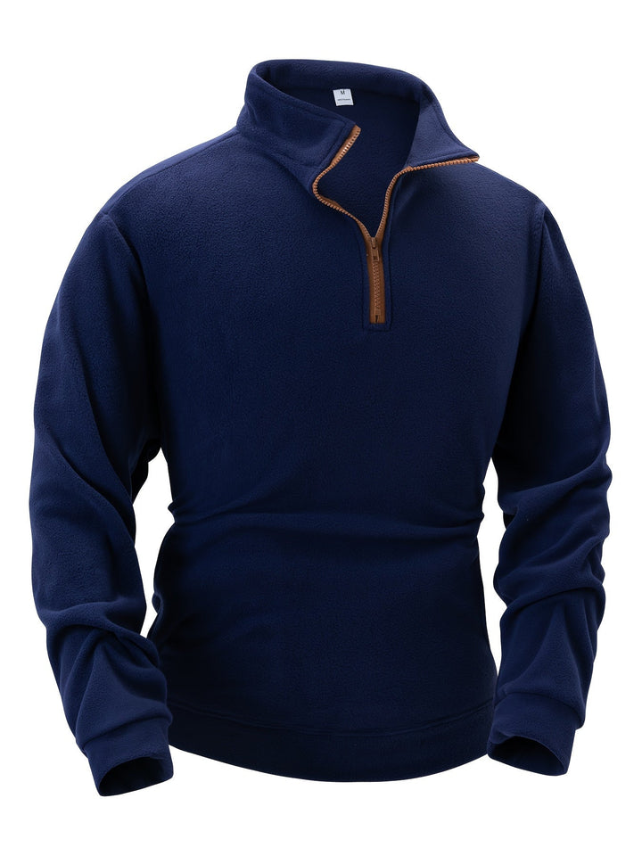 Colton | Stand-Kraag Half-Zip Pullover